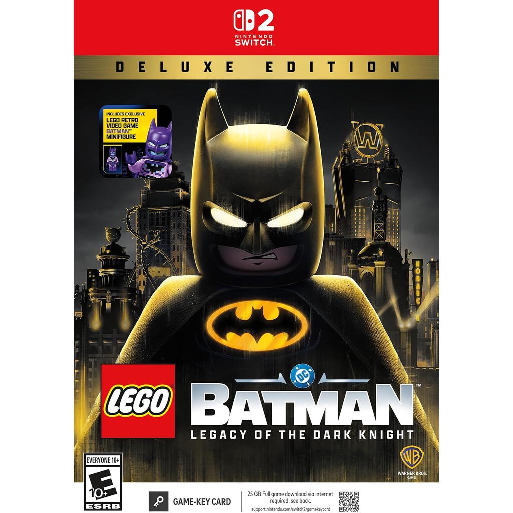 Lego Batman Legacy of the Dark Knight Deluxe Edition Switch 2