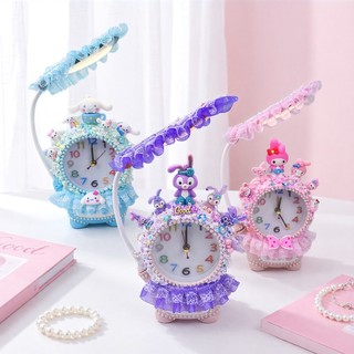 Spaceman despertador lâmpada diy Material estudante candeeiro de mesa alarme meninos meninas bonito dos desenhos animado