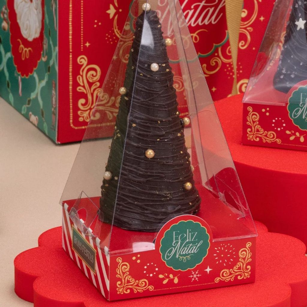 10 CAIXA COM ACETATO PARA CONE TRUFADO GRATIDÃO 6190 (JANGO NATAL 2026) — imagem 2 de 2