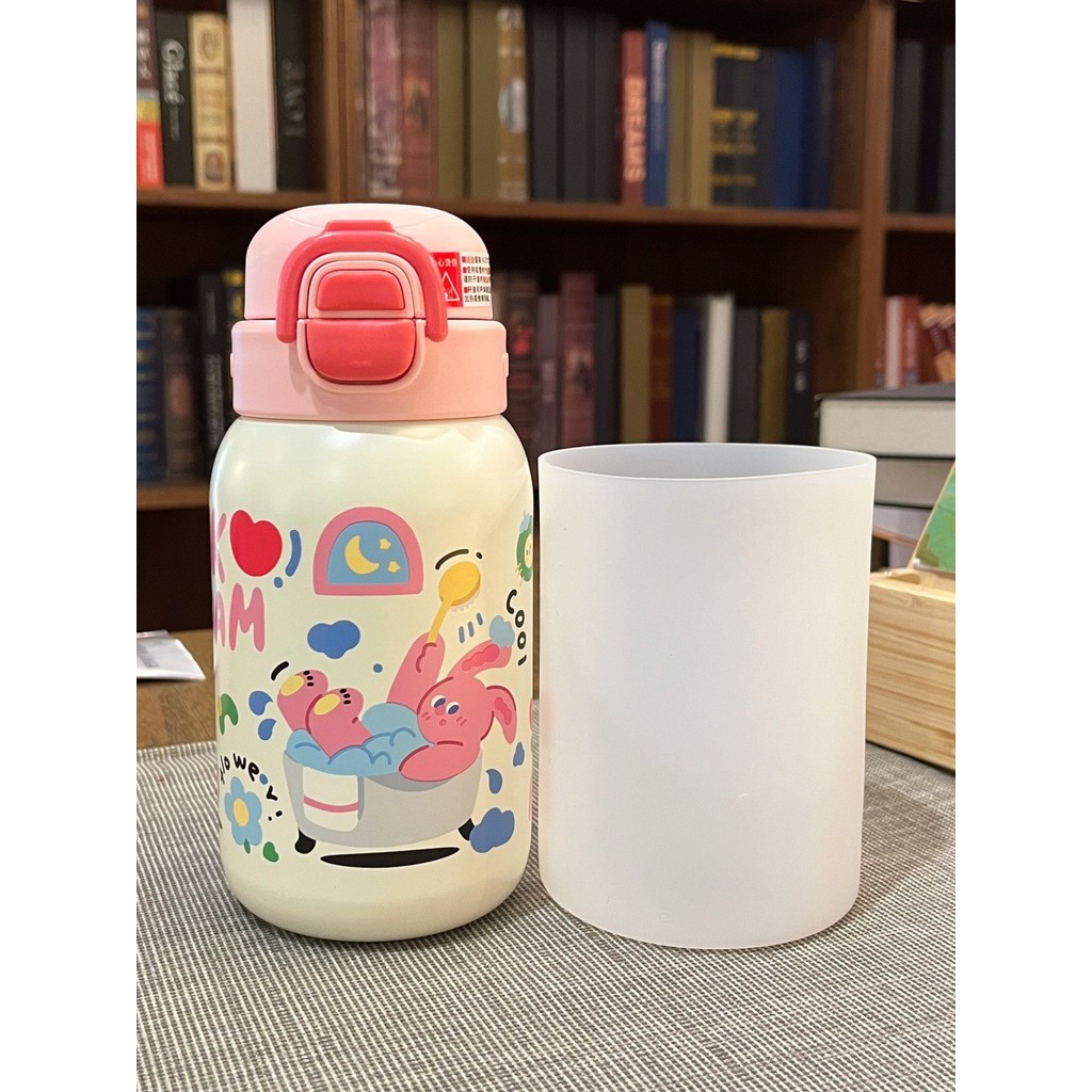 Capa de copo de água de Silicone de 8.5 cm Fuguang 560ml Copo de palha com isolamento térmico Transparente com tudo incl