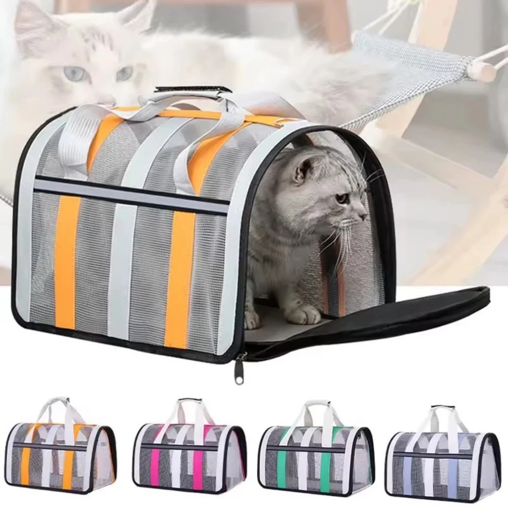 Bolsa Mala Transporte Pet Cachorro Gato Viagem Avião Material Respiravel yuri