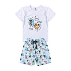 Pijama Infantil Masculino Lanchinho Da Noite