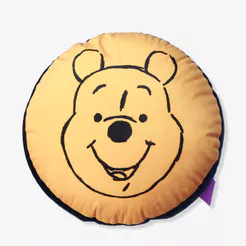 Almofada Formato Redonda Ursinho Pooh – Disney