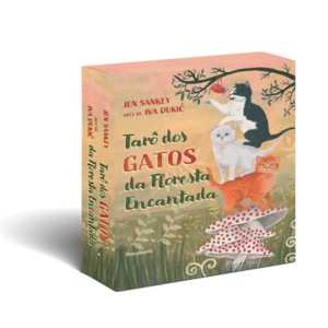 Livro Tarô dos gatos da floresta encantada - caixa com livro + 78 cartas - Livros Sorocaba