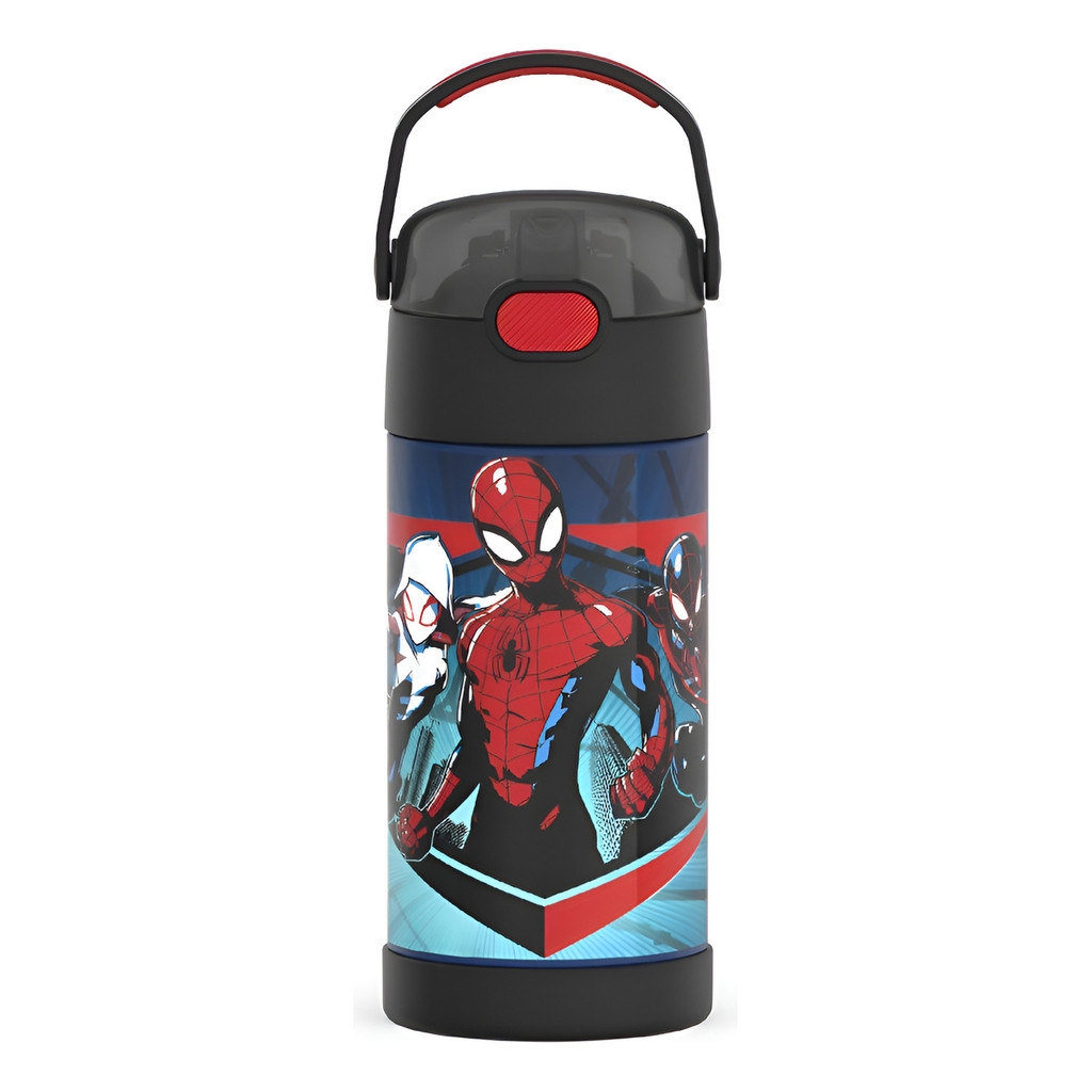 Garrafa Térmica Thermos Funtainer Spiderman Homem Aranha