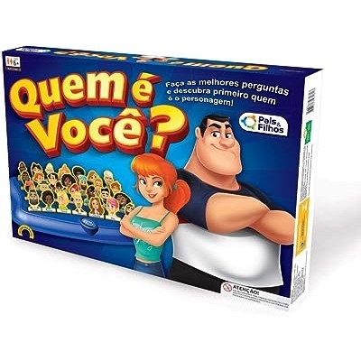 Quem é Você? Faça as melhores perguntas e descubra primeiro quem é o personagem! autor Pais & Filhos