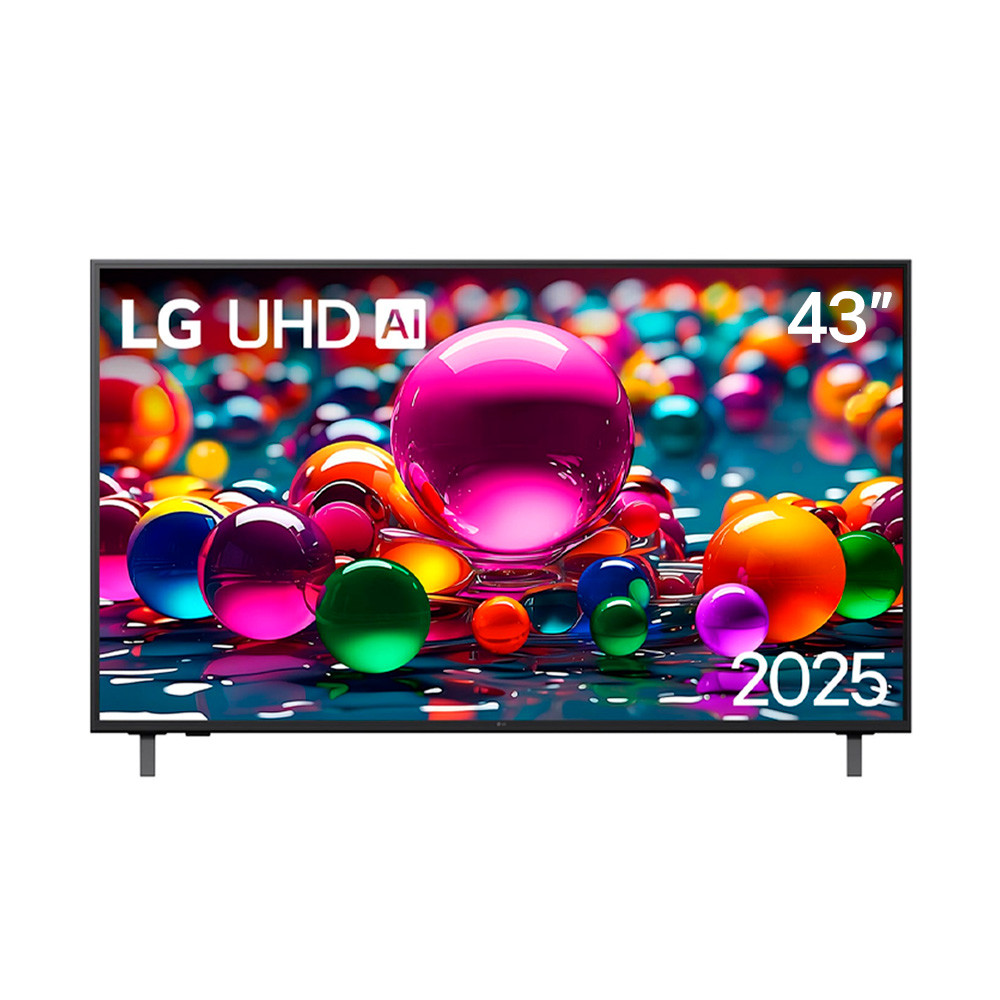 Smart Tv LG 43" 4K Ultra HD WebOS 25 AI Controle Smart Magic Alexa Bivolt 43AU801 em Oferta na Shopee