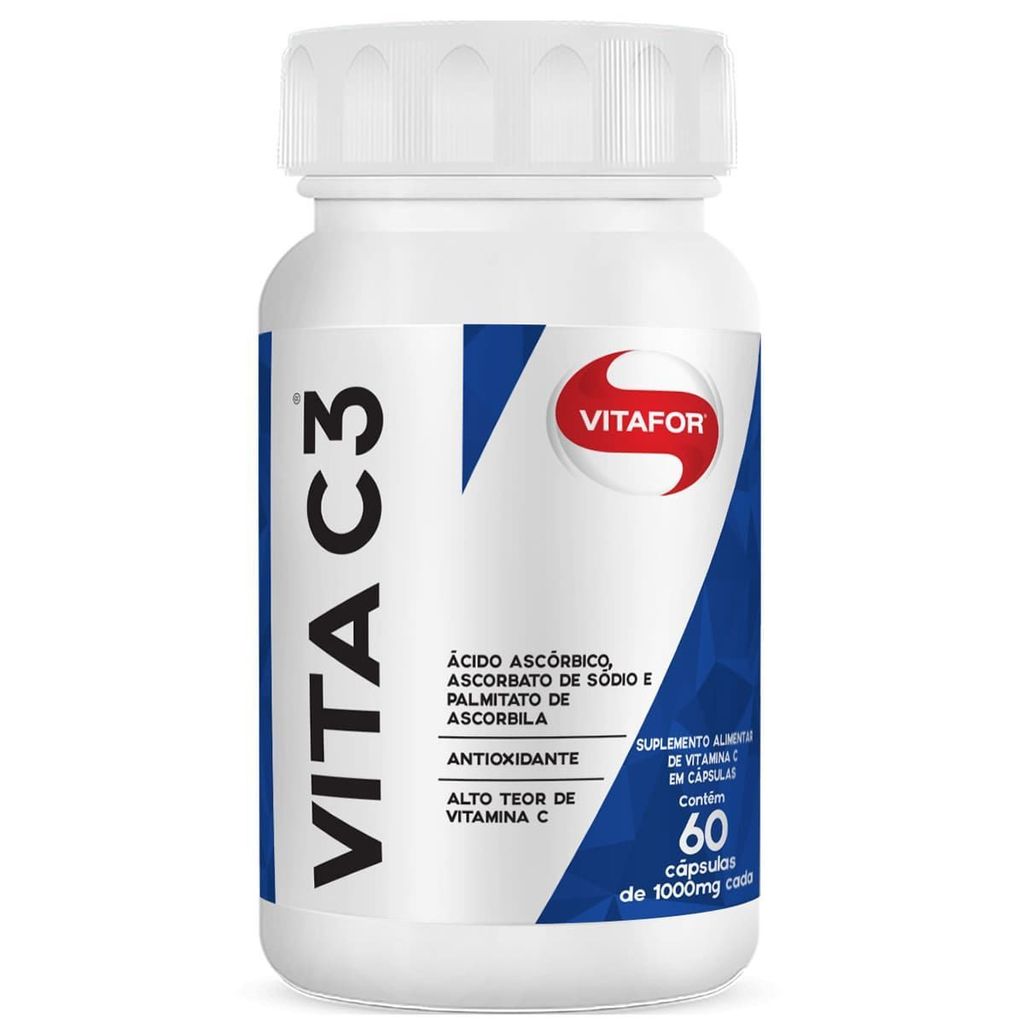Vita C3 - 60 Cápsulas - Vitafor em Oferta na Shopee