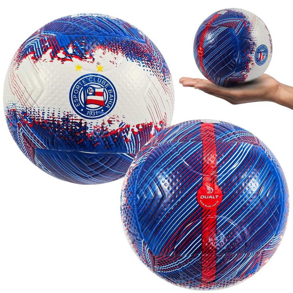 Mini Bola EC Bahia Tricolor Para Quadra, Salão Oficial N° 2 Dualt