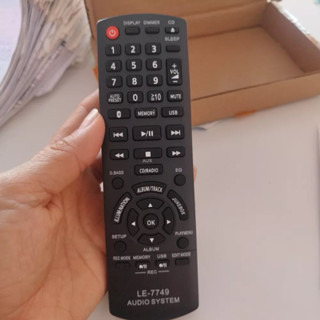 Controle Remoto Som Para Panasonic Sc-akx100lbk Sc-akx220lbk - Substituto Compatível bc bc em Oferta na Shopee