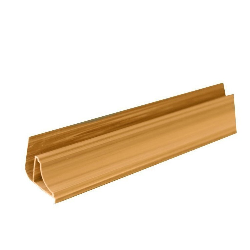 Kit 75m Acabamento Forro PVC Meia Cana Cerejeira 3,8cmx3m Bariri Cerejeira em Oferta na Shopee