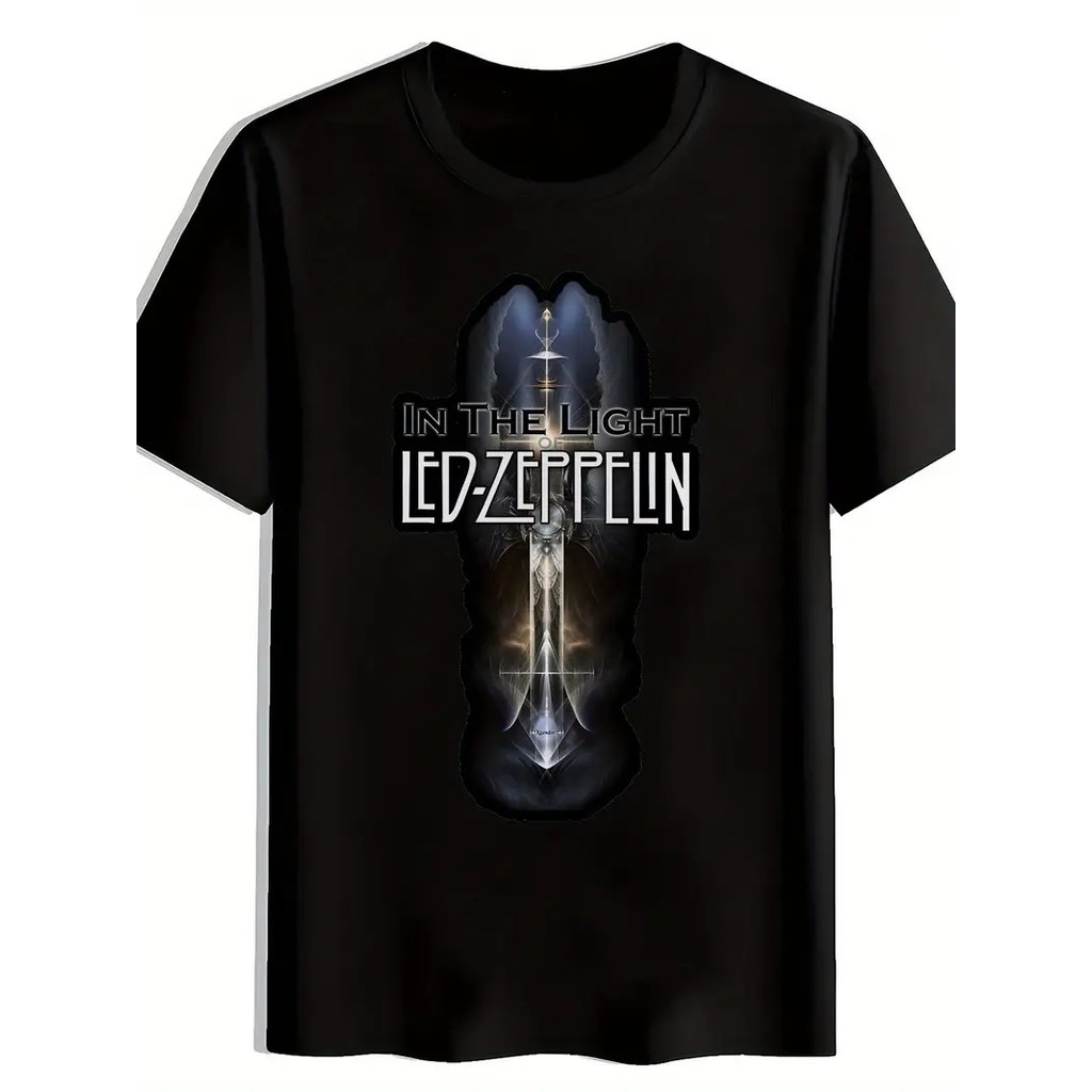 Camisetas Estampadas L3d Light Super Estilosas Banda de Rock Camisas Básicas Unissex - Envio Rápido