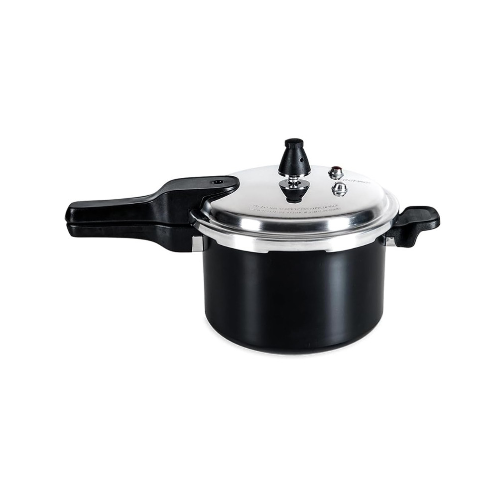 Panela de pressão Ceramic Life com fundo de indução 4,2L Brinox Preto em Oferta na Shopee