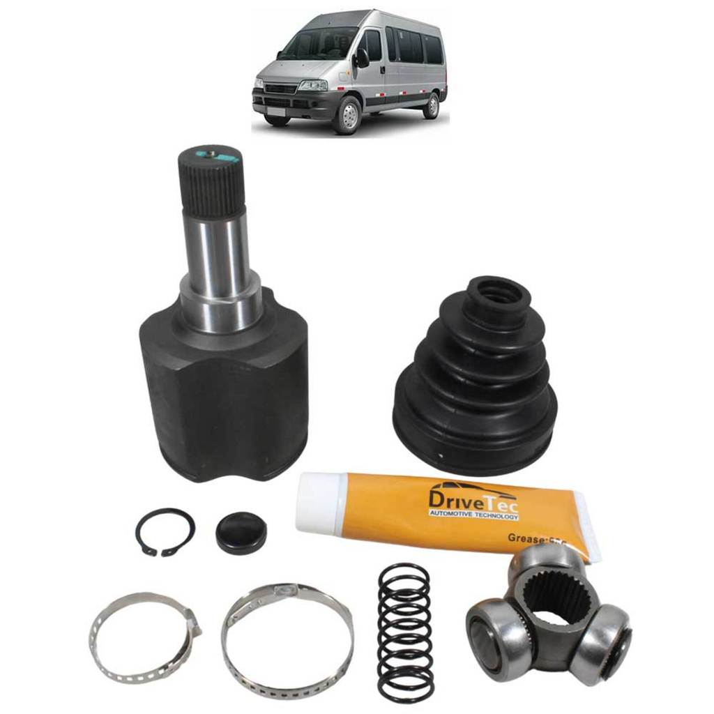 TULIPA COM TRIZETA ESQUERDA ARO 15/16 FIAT DUCATO/PEUGEOT BOXER/CITROEN JUMPER 2.3 16V 2010 A 2017 300161 em Oferta na Shopee