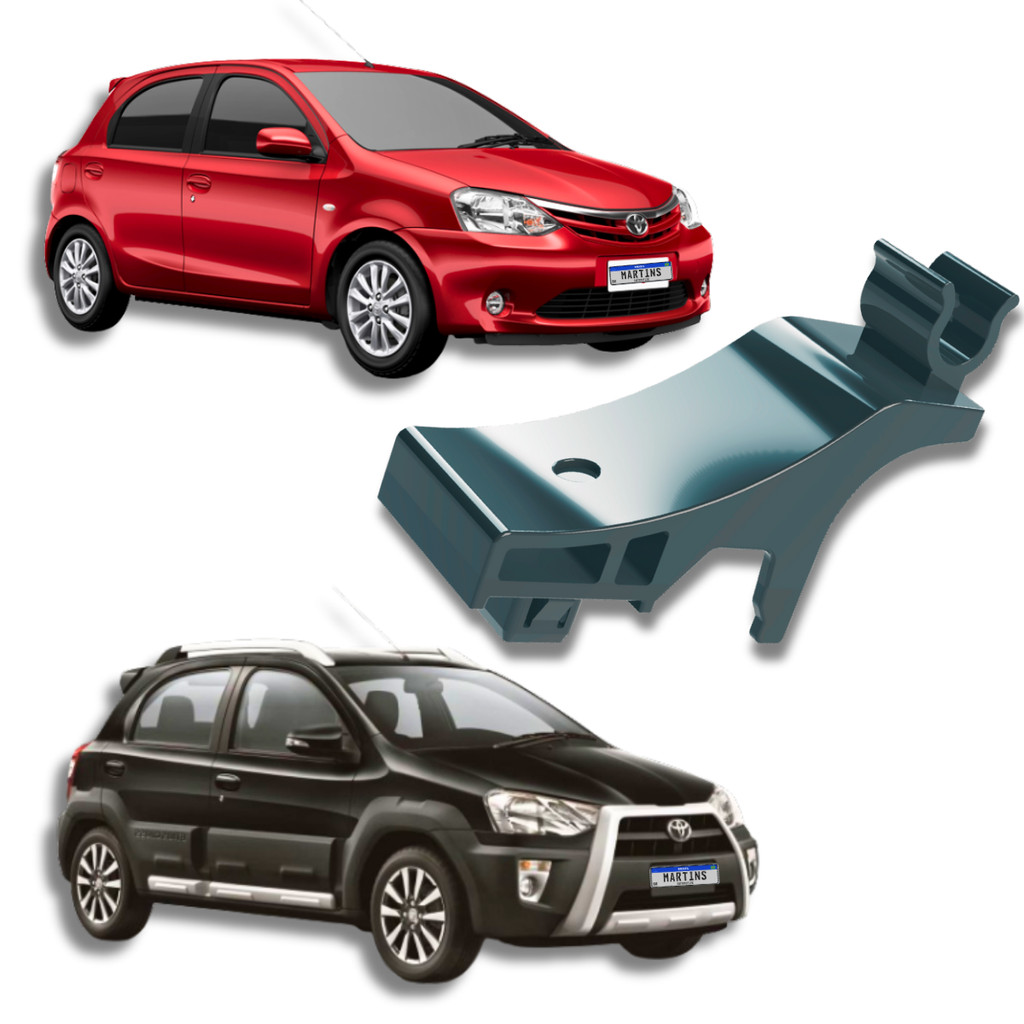 01 Grampo Haste da Vareta do Capô (Descanso) Etios Hatch Sedan Etios Cross
