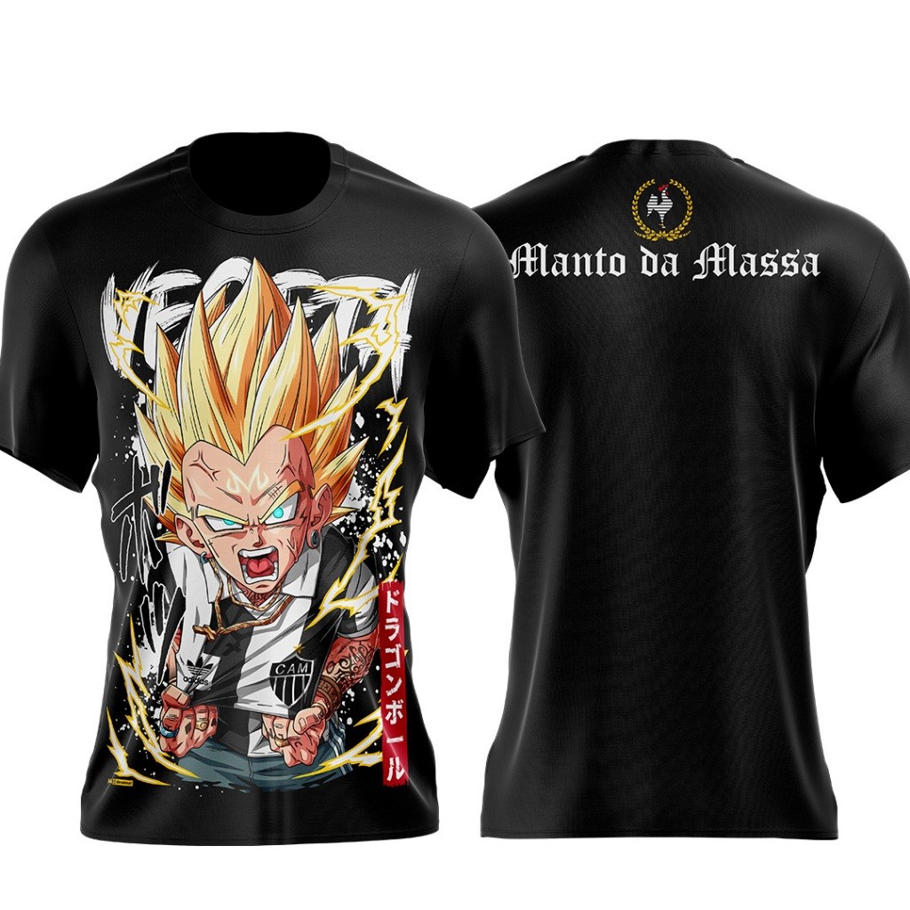 Camiseta Masculina Estapa Vegeta Torcedor Times - Camisa de Malha 100% Algodão - Envio Imediato - Polar Clothing Store