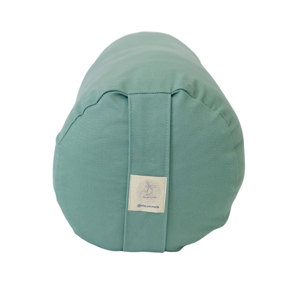 Imagem Bolster Yoga Almofada Cilíndrica Menta