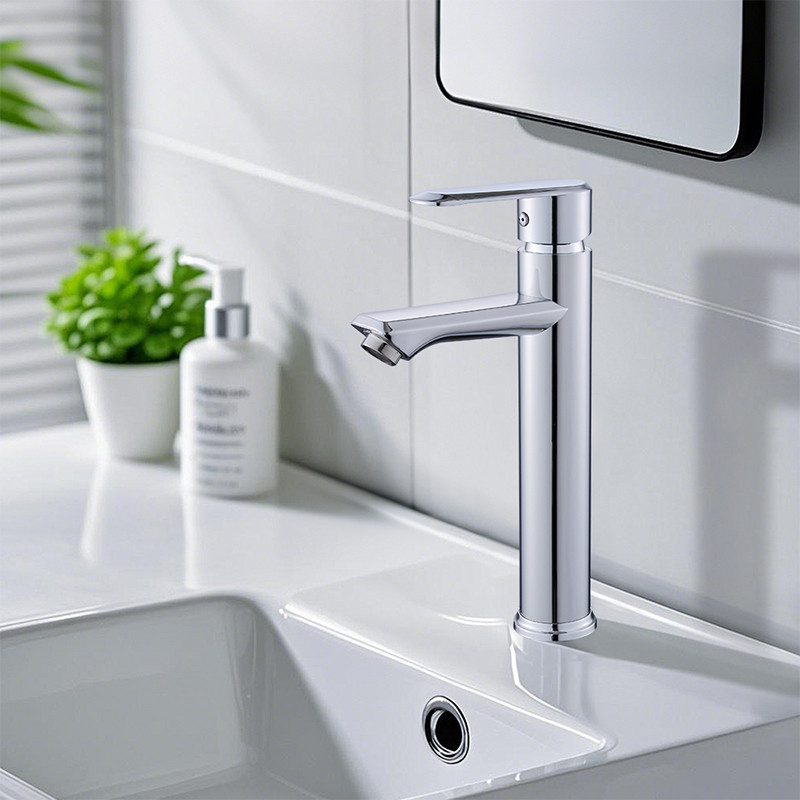 Torneira De Aço Inoxidavel 304 Alto Qualidade Para Lavatorio De Banheiro Monocomando em Oferta na Shopee