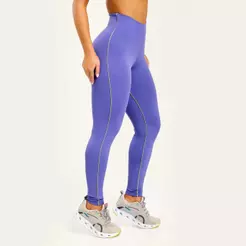 Legging Trace Lilás Hortênsia Poliamida