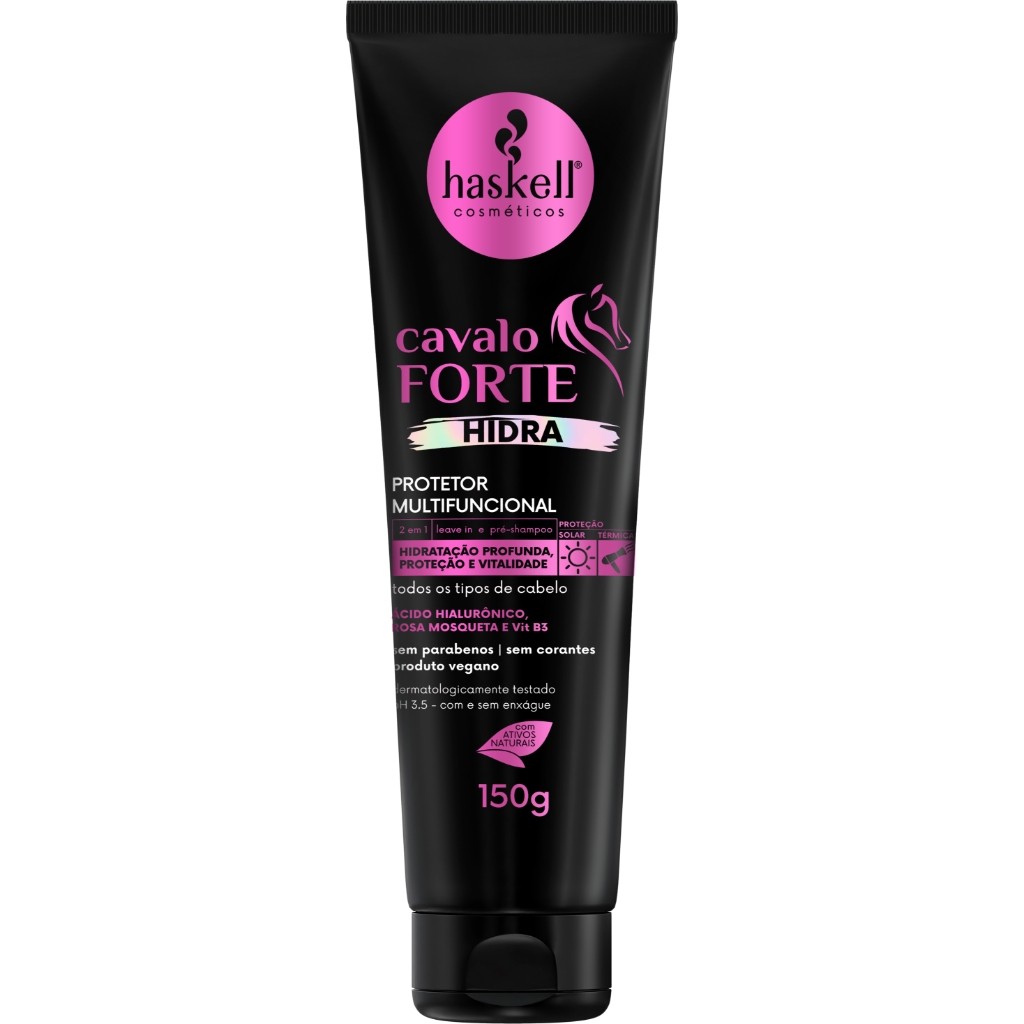 Protetor Multifuncional Cavalo Forte Hidra 150gr Haskell em Oferta na Shopee