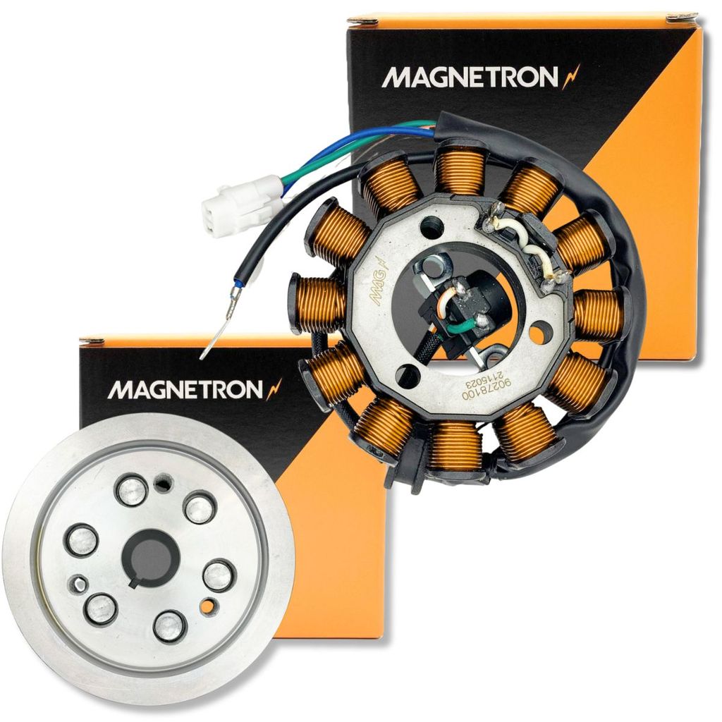Estator + Volante Ybr 125 Factor E / Ed 2014-2016 Magnetron