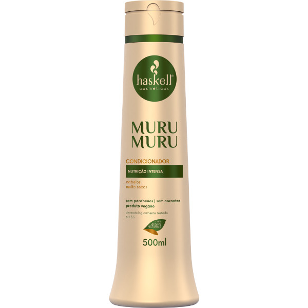Condicionador Murumuru 500ml Haskell | Nutrição Profunda para Cabelos Muito Secos e Sem Vida