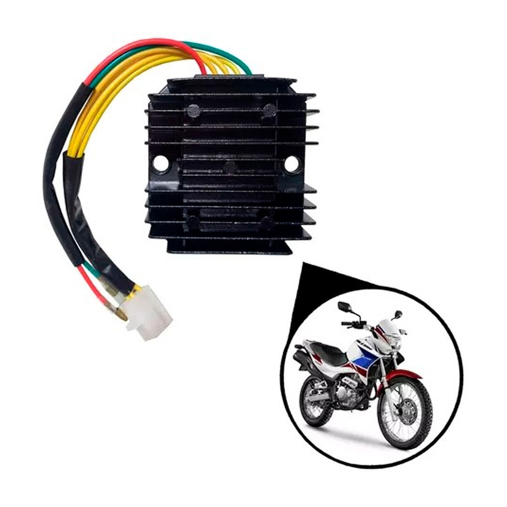 Regulador Retificador Voltagem Honda Nx 400 Falcon 1998 A 2008 - 1° Linha
