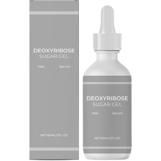 Gel Capilar Ribose Sugar, promove o crescimento capilar, adequado para mulheres, cinza, sem fragrância, 3UUH