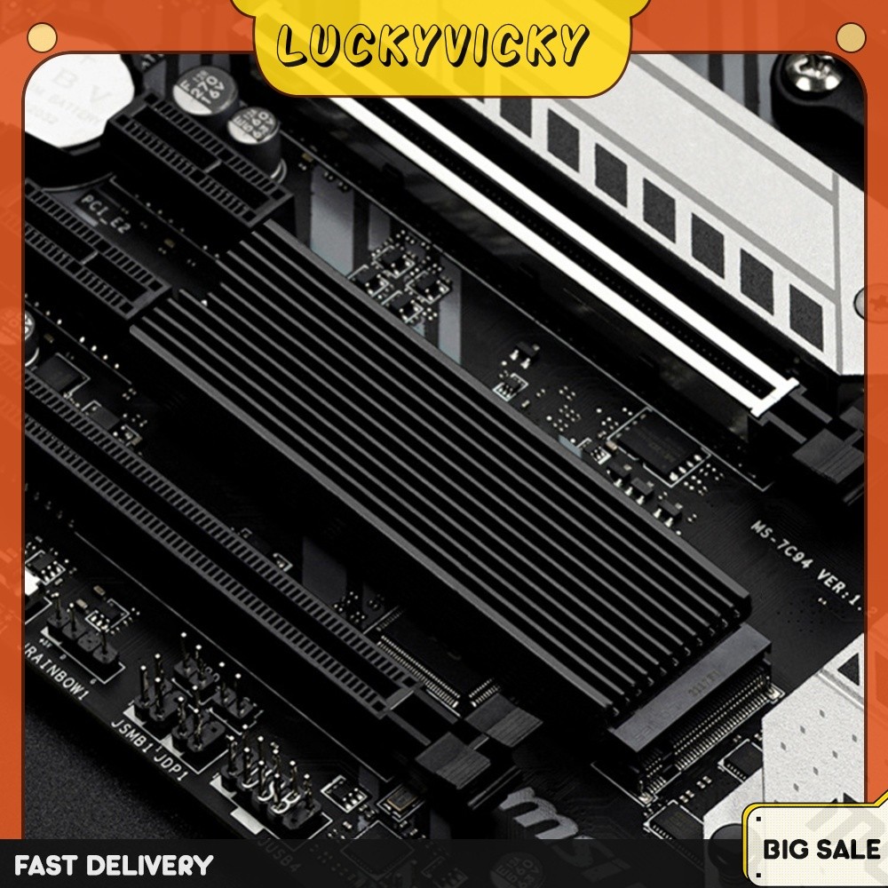 M . 2 NVMe SSD Radiador Dissipador De Calor Liga De Alumínio Cooler Resistência Ao Acessórios Do Computador Para 2280
