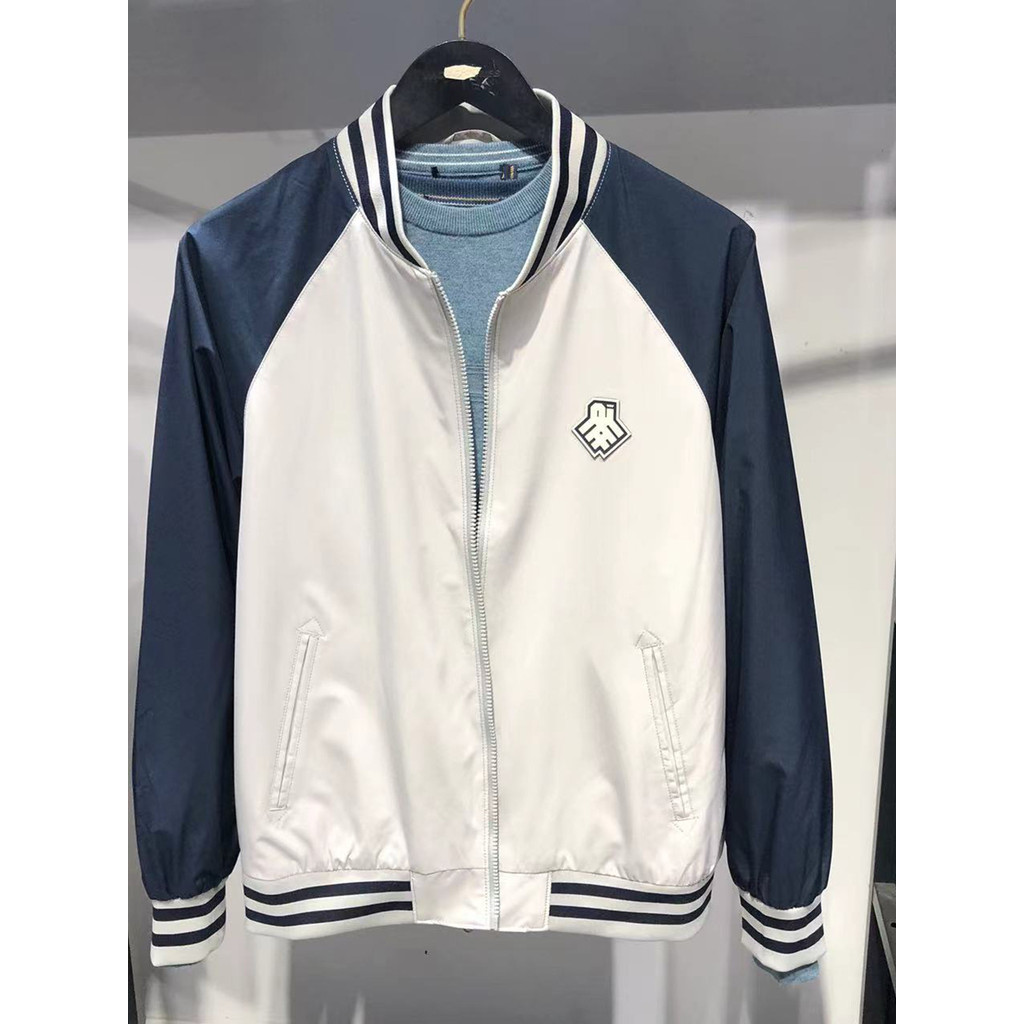 Marca roupas masculinas Jck Jns Puffian bonito masculino 2025 novo estilo outono cor combinando masculino feminino casal