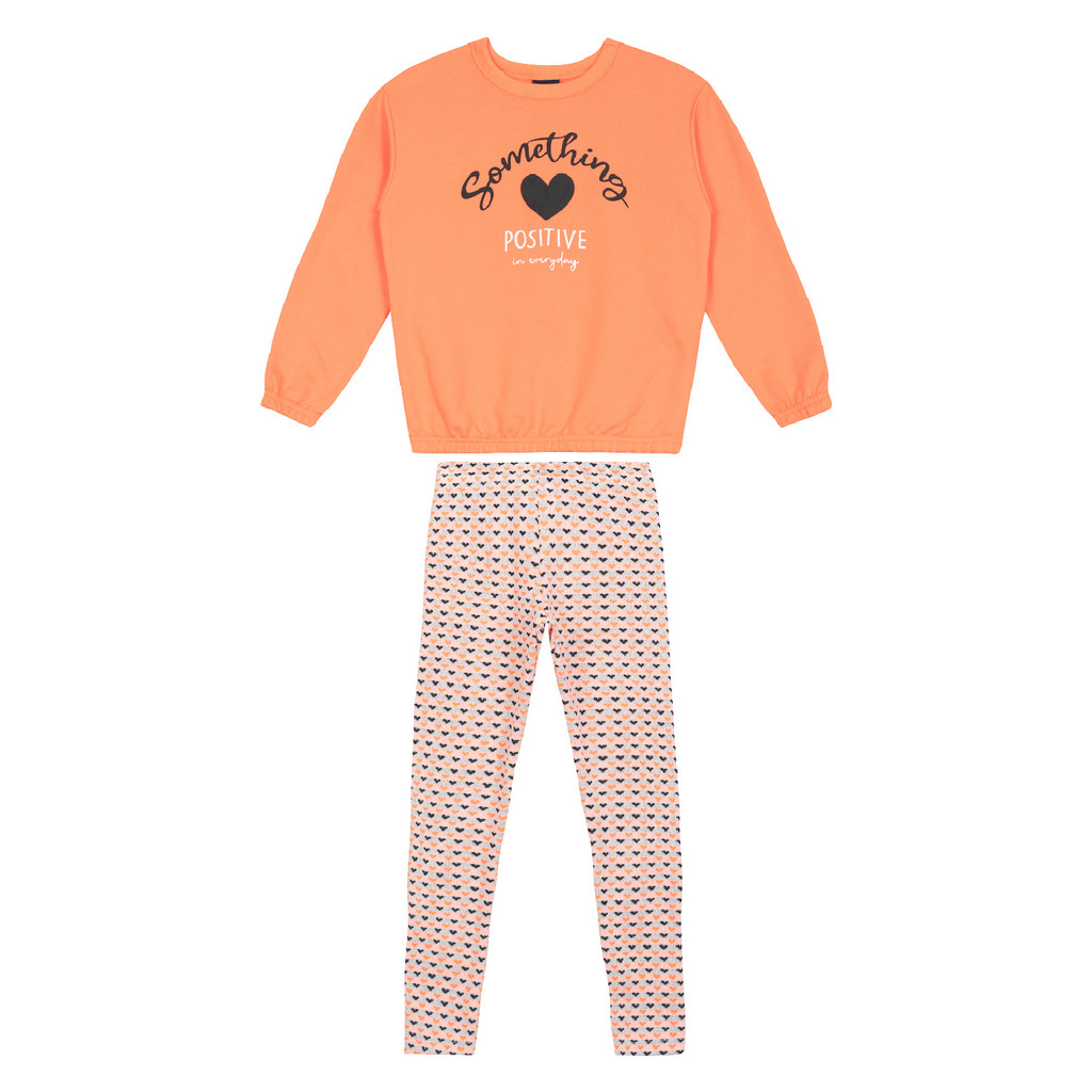 Conjunto para Menina de Blusão e Legging Guloseima