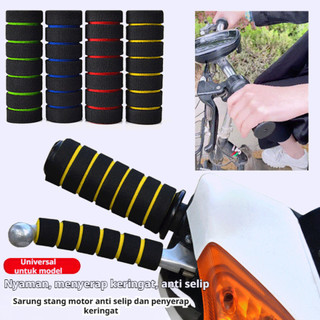 [Design Resistente] [Antiderrapante e Confortável] Manopla de Moto/Espuma/Resistência/Confortável/Alça de Moto/Guiador