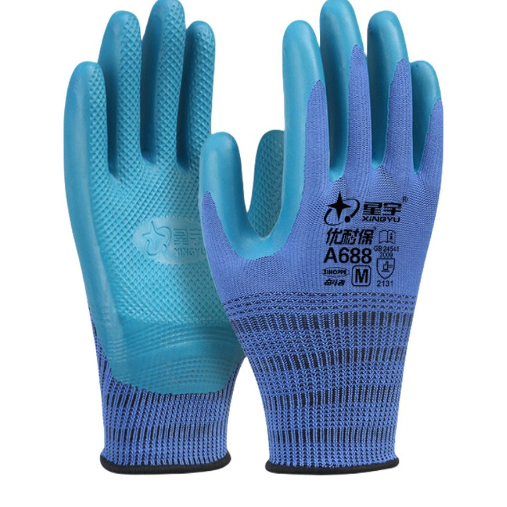 Luvas Xingyu A688 Genuína Autêntica A698 Masculina Impermeável Antiderrapante Resistente ao Desgaste Respirável Canteiro