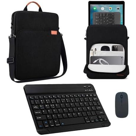 Maleta Case Protetora Slim Teclado Slim Touch Trackpad Compatível com Samsung Ga