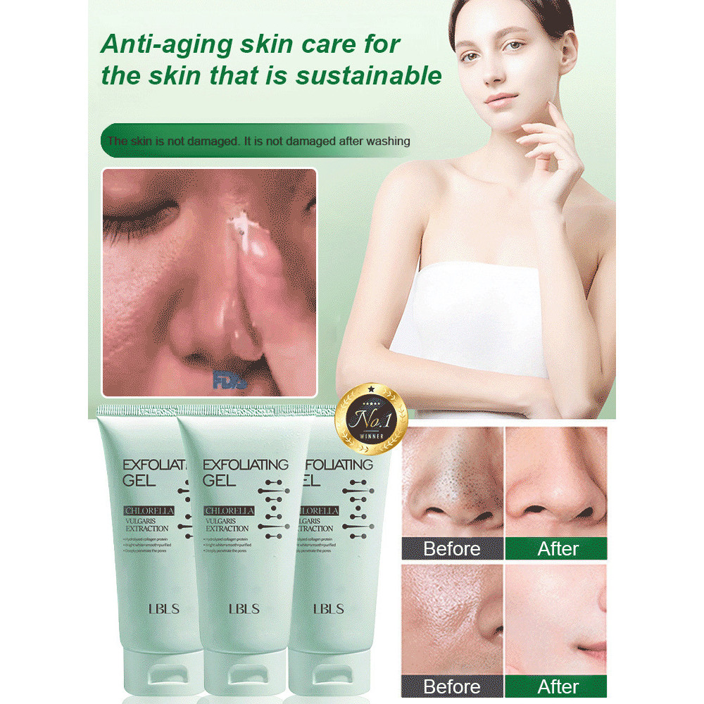 [Esfoliação Suave] JC-TK Facial Exfoliating Gel For Smooth Skin/Gel Facial/Controle De Oleosidade