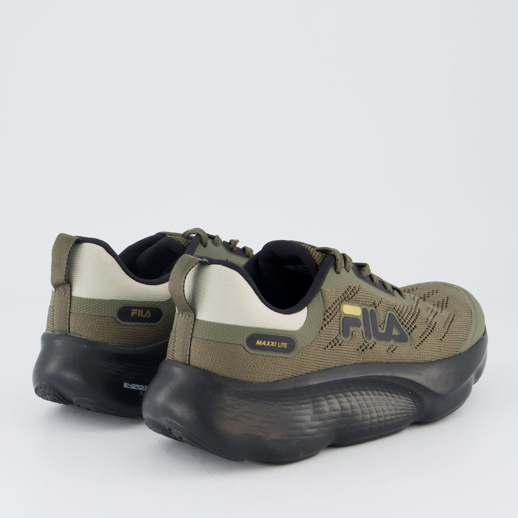 Tenis Fila Maxxi Lite Verde e Preto — imagem 2 de 2