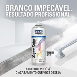 Tinta Spray Aerossol Gelo Uso Geral 350ml 250g Tekbond