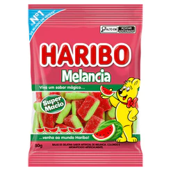 Haribo Bala de gelatina melancia 80g