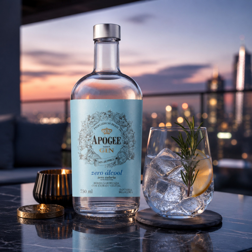 Gin Apogee Zero Álcool 750ml — imagem 2 de 2