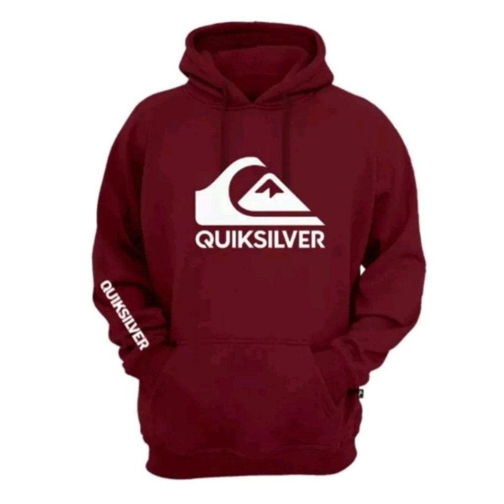 Moletom Masculino/Feminino Canguru Quiksilver Flanelado Inverno Streetwear  |Tecido Grosso Quentinho