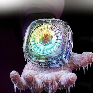 Refrigerador De Telefone , Ventilador Magnético S USB S1 ICE Phone Cooler Para Jogos , Radiador De Celular RGB Com Resfr