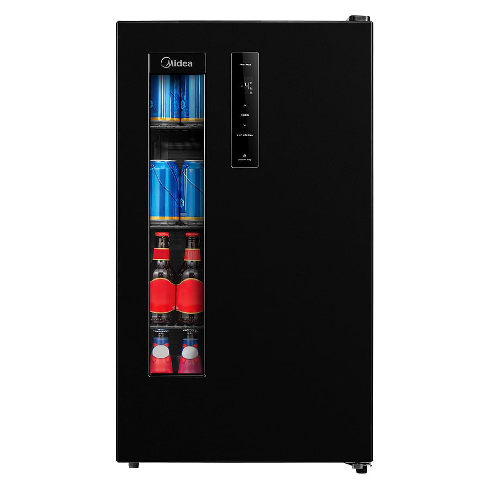 Cervejeira Frost Free 82 Litros Preta Midea
