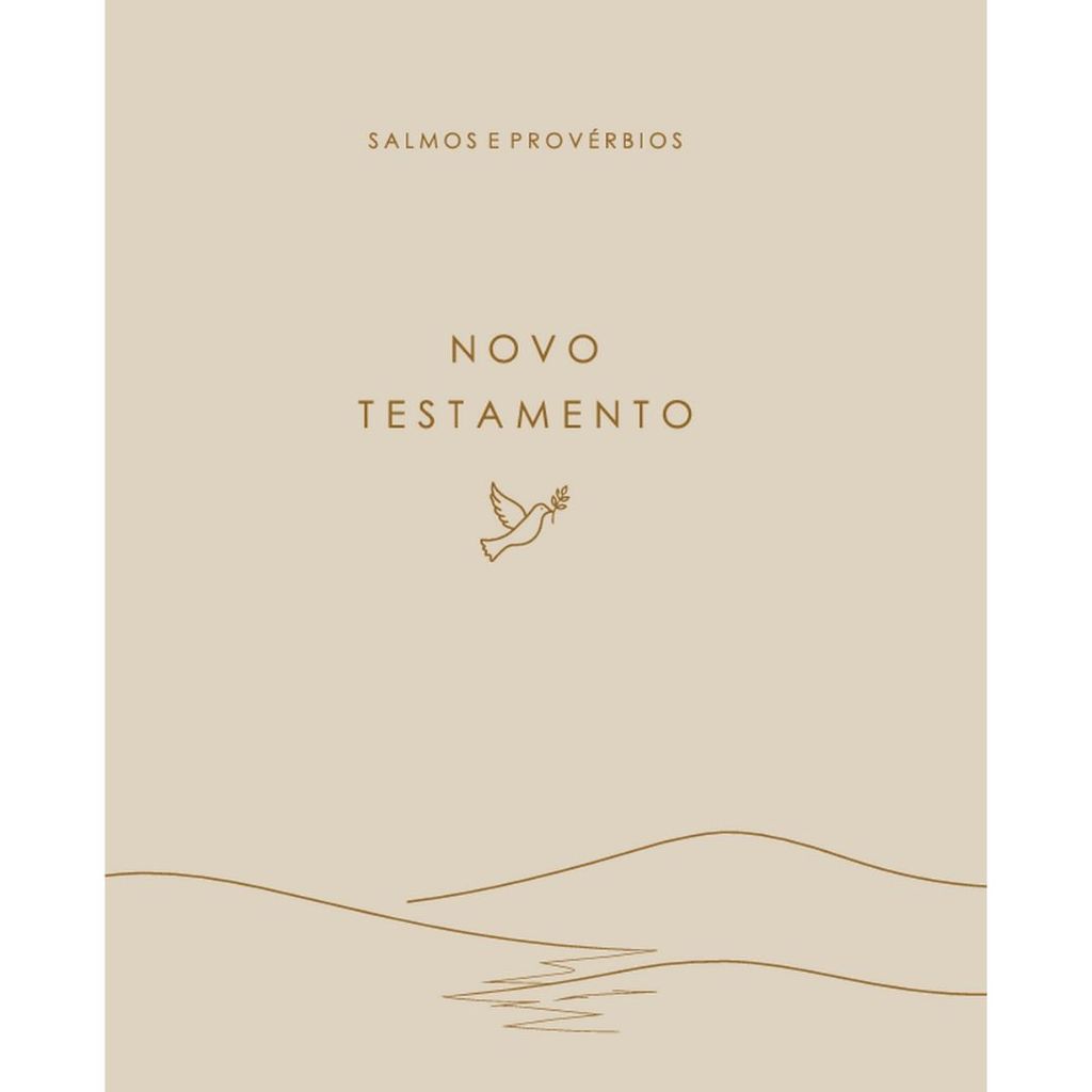 Novo Testamento | Salmos e Provérbios | Bege