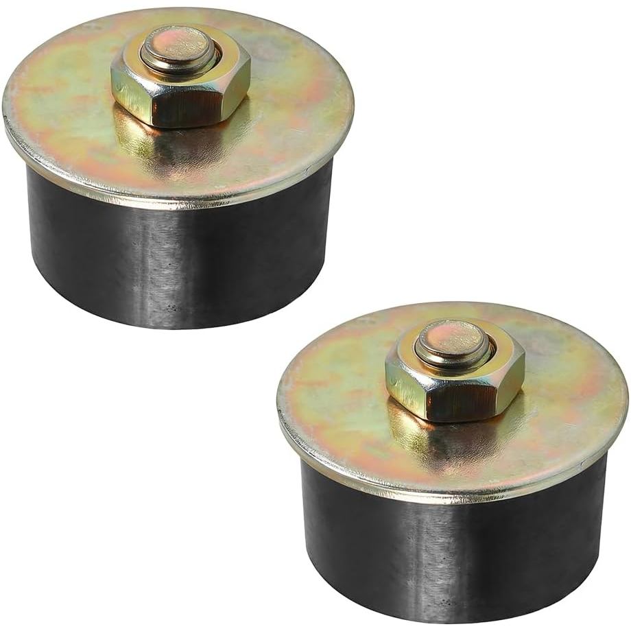 2 Peças de Tampões de Borracha Expansíveis para Congelamento, 1-1/2" para Motor de Veículo, Adaptam-se a Furos de 38mm -