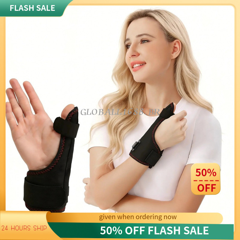 { READY STOCK } Cinta De Suporte Para Polegar E Pulso Aquecida USB Com Massagem Vibratória