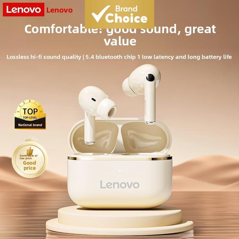  Fones de ouvido Lenovo EA230 TWS Redução de ruído de chamadas Fones de ouvido estéreo de alta fidelidade Fones de