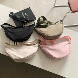 Bolsa feminina, bolsa dumpling, bolsa de lona, bolsa de ombro, bolsa transversal, bolsa sling, bolsa de mão feminina, mo