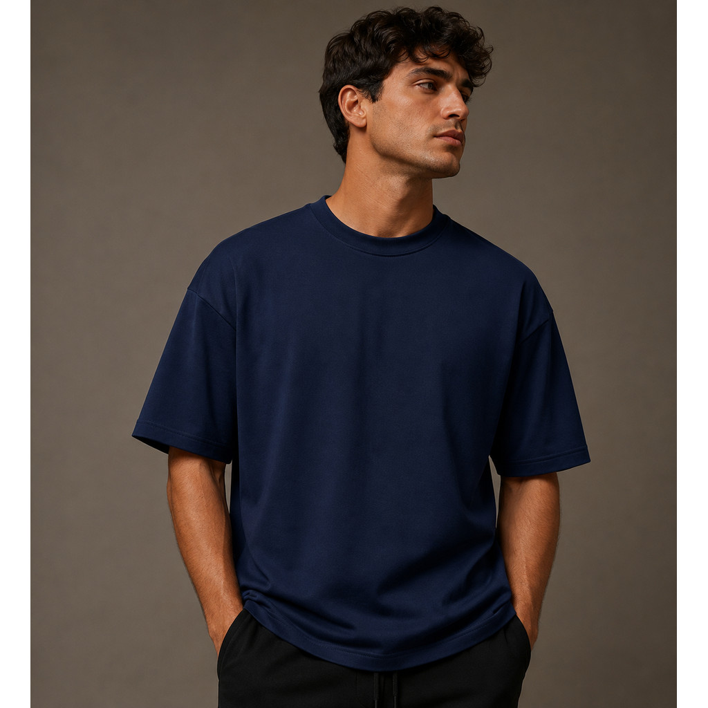 Camisa Unissex Oversized Streetwear Lançamento Camiseta Algodão Premium Tecido Encorpado, Macio e Confortável