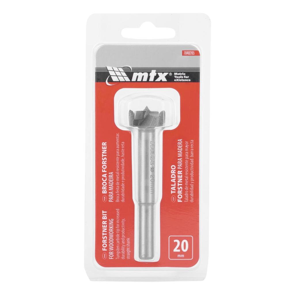 Broca Fresa Forstner 20 mm Mtx 7048205 Metal Duro