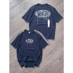 Camiseta Chronic Manga Listrada Streetwear Cultura Urbana Moda de Rua 100% Algodão Premium Lançamento Envio Imediato